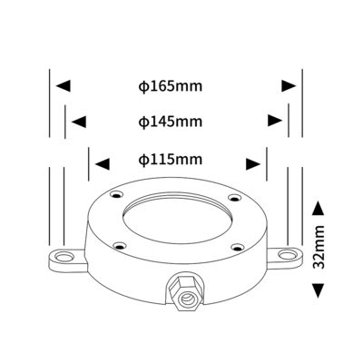 چراغ فواره LED قابل کنترل DMX512 DC24V 12W 3000K فولاد ضد زنگ IP68 برای منظره زیر آب
