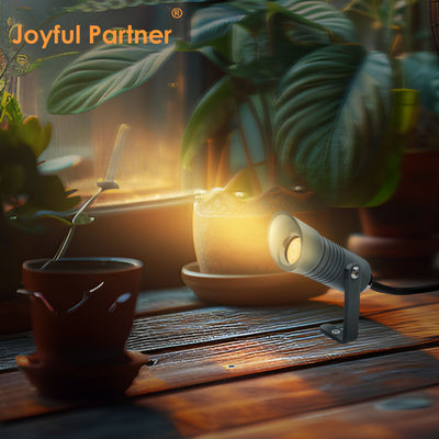 چراغ روشنایی دیواری فضای باز 1W IP65 DC24V روشنایی باغ سفید گرم برای درختان دیوار