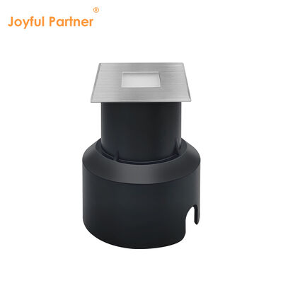 چراغ های زیرزمینی LED 3W شکل مربع استیل ضد زنگ 304 یا 316 قاب 45*45 میلی متر بدنه آلومینیومی دایکاست