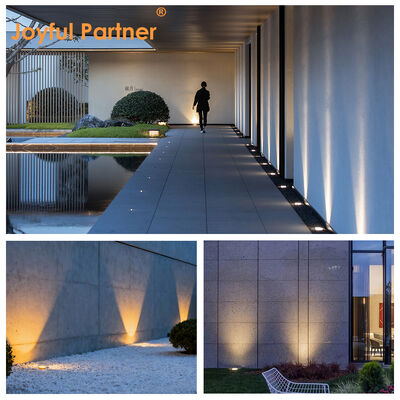 شریک شادی بخش عرشه قدم باغ چراغ های ولتاژ پایین 12 24 ولت 6 ولت CREE COB مربع سفید گرم