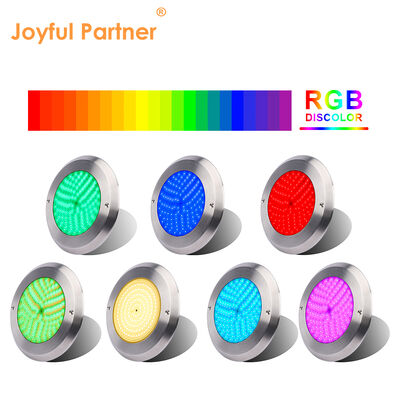 چراغ شناور استخر PAR56 6W SMD2835 Ultra Thin SS316L+ABS ضد آب DC12V