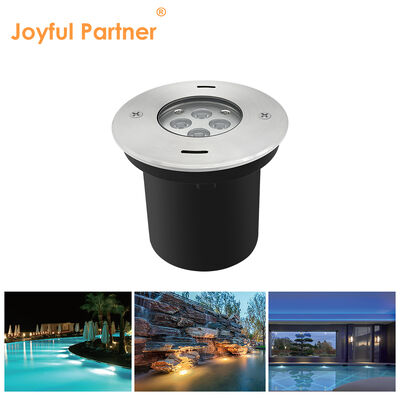 چراغ فرورفته زیر آب با صفحه استیل ضد زنگ 316، جنس درجه دریایی با قطر 110 میلی متر