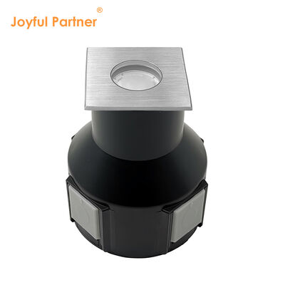 زاویه پرتو LED زیرزمینی 8 درجه DC24V 3W 3000K 50 * 50MM با بدن آلومینیوم IP67