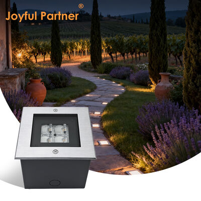 مربع زیرزمینی عرشه بالا 125 * 125MM ADC12 مرطوب آلومینیوم خانه بالا SMD LED با طراحی ضد درخشش عمیق