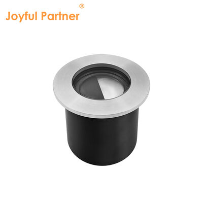 چراغ دفنی فضای باز LED با روکش جلویی استیل ضد زنگ 316، ضد آب IP67، توان 4 وات Cree LED، قطر 80 میلی متر