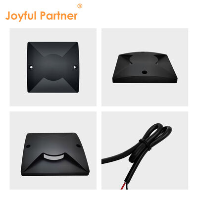 Sided Emitting Inground Lights 1W 3W 100*100MM Pure Aluminum Material DC24V For Garden Park
