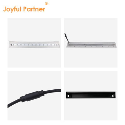 چراغ خطی زیر آب DC12V 12W IP68 کنترل از راه دور ضد آب RGB LED برای استخر شنا