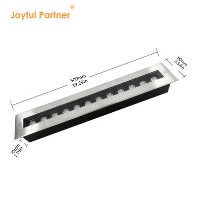 LED Underground Light Length 1000MM IK08 RA85 24W 48W CCT 3000K For Building Lighting Project