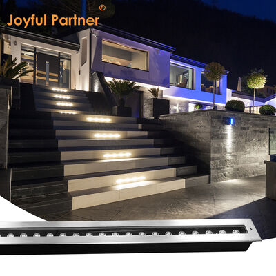 چراغ خطی زیرزمینی LED 12W 24W 48W DC24V 1000MM 1Meter Stainless Steel316 IP67