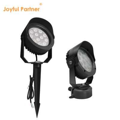 چراغ نقطه‌ای باغی LED با زاویه پرتو قابل تنظیم 36 وات درایور داخلی DMX512 DC24V RGB3in1