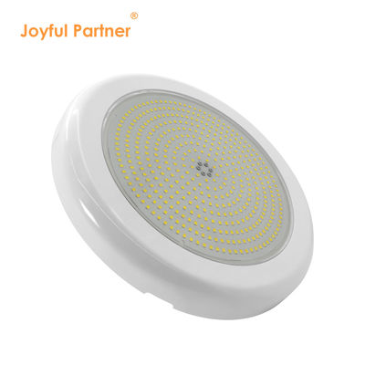رنگ زیر آب LED استخر شنا رزین پر IP68 35W AC12V کنترل از راه دور PAR56 نور سفید