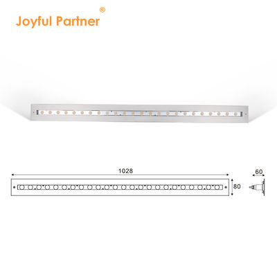 لامپ استخر خطی زیر آب IP68 48W RGB فولاد ضد زنگ 316