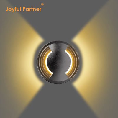 Ultra Thin IP67 Waterproof Recessed 2W LED Outdoor Inground Lighting SS316 پوشش برای مسیر باغ