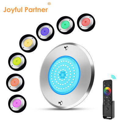 RGB Ultra Slim IP68 نورپردازی استخر شنا LED SS316L خانه یکپارچه نوع SMD2835 6w چراغ های ضد آب زیر آب