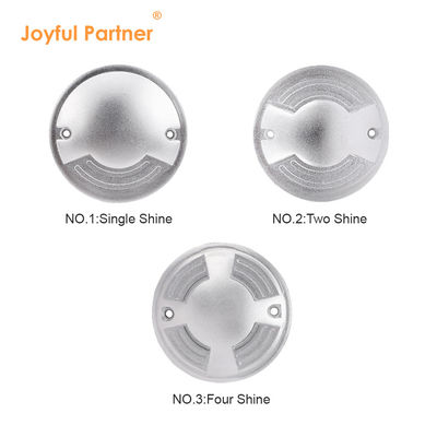 چراغ زیرزمینی 12/24DC IP67 ضد آب 3W OSRAM SMD LED تک رنگ CE ROHS با 2 سال گارانتی