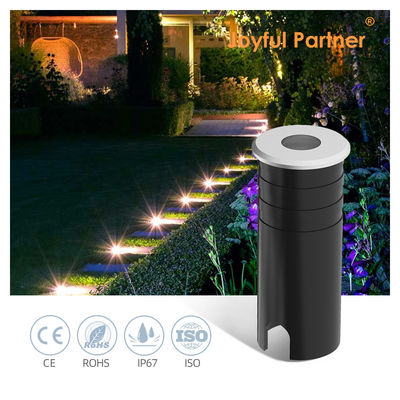 IP67 آبپاش در فضای باز فولاد ضد زنگ 316 مینی 1W بتن LED زیرزمینی زیرزمینی