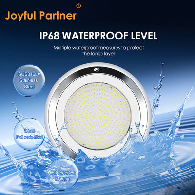 IP68 280mm دیوار نصب فولاد ضد زنگ RGB زیر آب LED نور استخر شنا