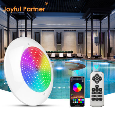 چراغ استخر شناور زیرآبی کارخانه LED نصب شده روی دیوار 260mm*40mm RGBW رنگ توسط کنترل از راه دور