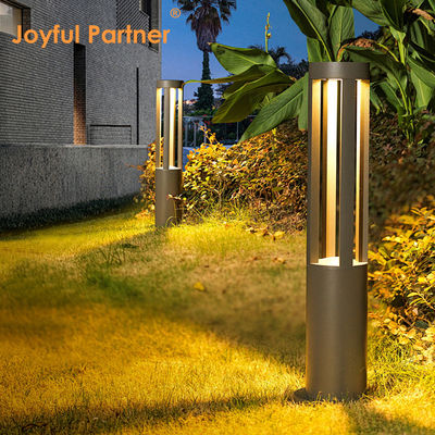 10W LED 600mm 800mm آلومینیوم Extrusion Bollard روشنایی چمن چشم انداز 220V/24V برای هنر باغ