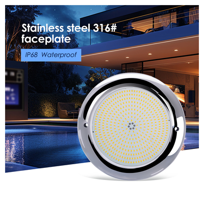 ABS Par56 IP68 ضد آب چراغ LED استخر 12V Dimmable