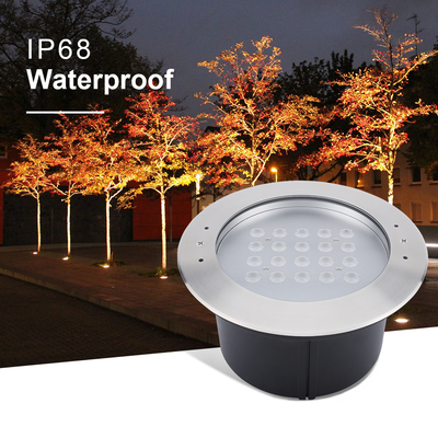 20W IP68 استخر شنا نور زیر آب 316 فولاد ضد زنگ LED چراغ های زیرزمینی
