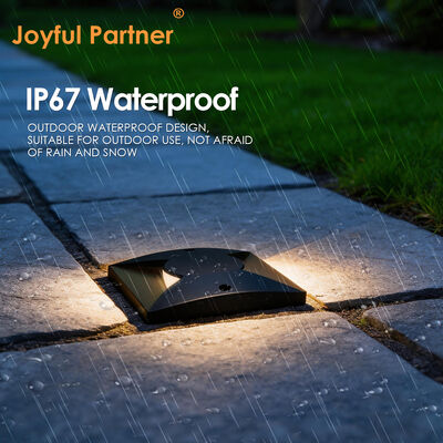 چراغ‌های مسیر مربع شکل با نوردهی جانبی، LED SMD2835، آلومینیوم خالص 100*100 میلی‌متر 6063، ولتاژ 24 ولت DC، درجه حفاظت IP67