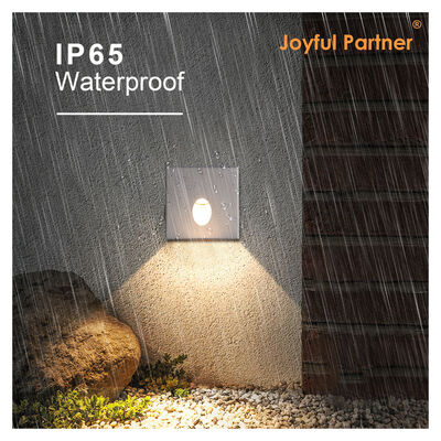 چراغ LED قدم و دیوار 3W AC220V سفید آلومینیوم IP65