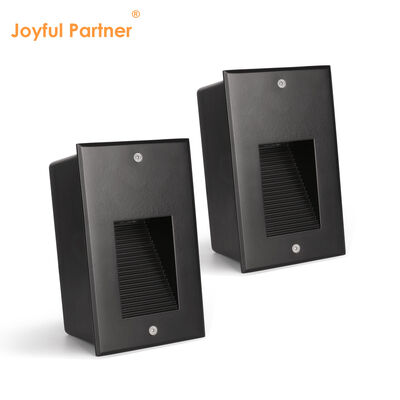 چراغ دیواری توکار LED فضای باز 2 وات IP65 با بوش نصب شده، لنز اپتیکال Ra85، ولتاژ AC100-240 ولت